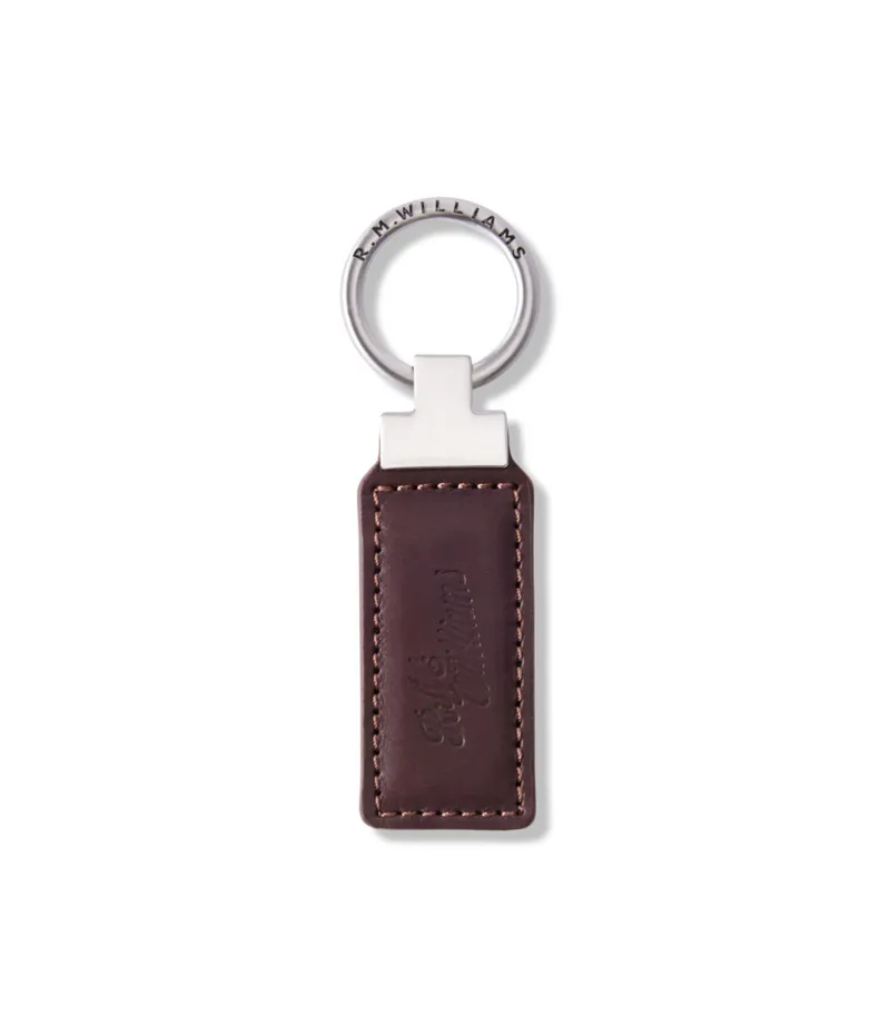 RM Williams Ridgewood Key Fob Chocolate Raisin